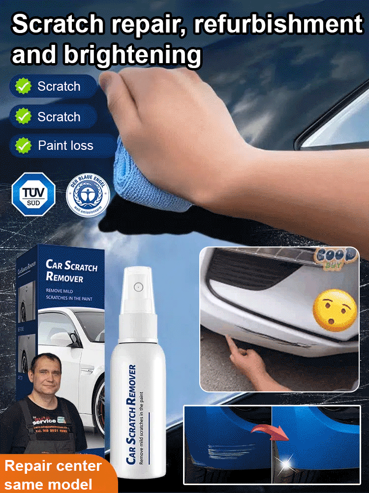 ScratchGone Instant Spray demonstration